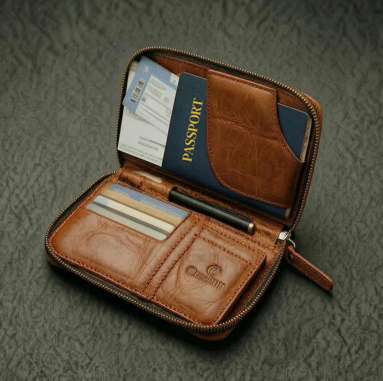 OREDIUM Premium Travel Wallet